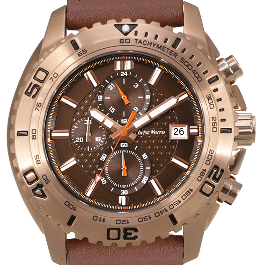 Christ Verra Men'S Watches Cv 80019G-25 Brn