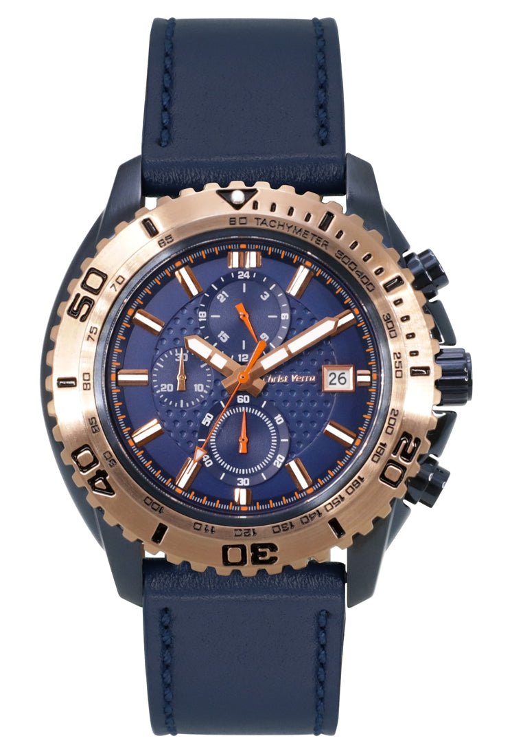 Christ Verra Men'S Watches Cv 80019G-2J Blu