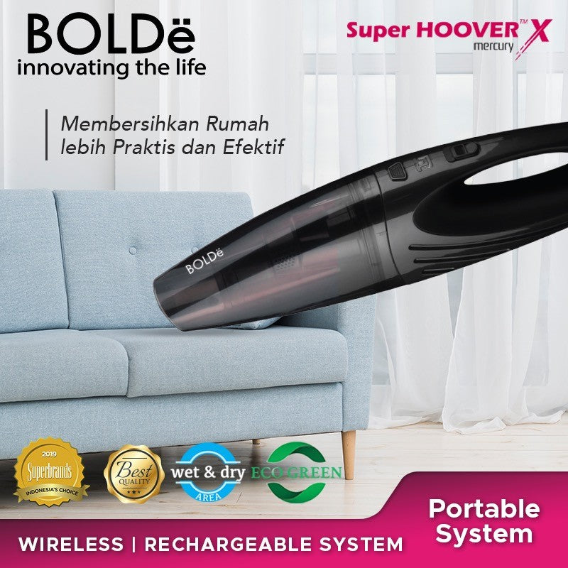 Bolde Super Hoover Mercury - Black