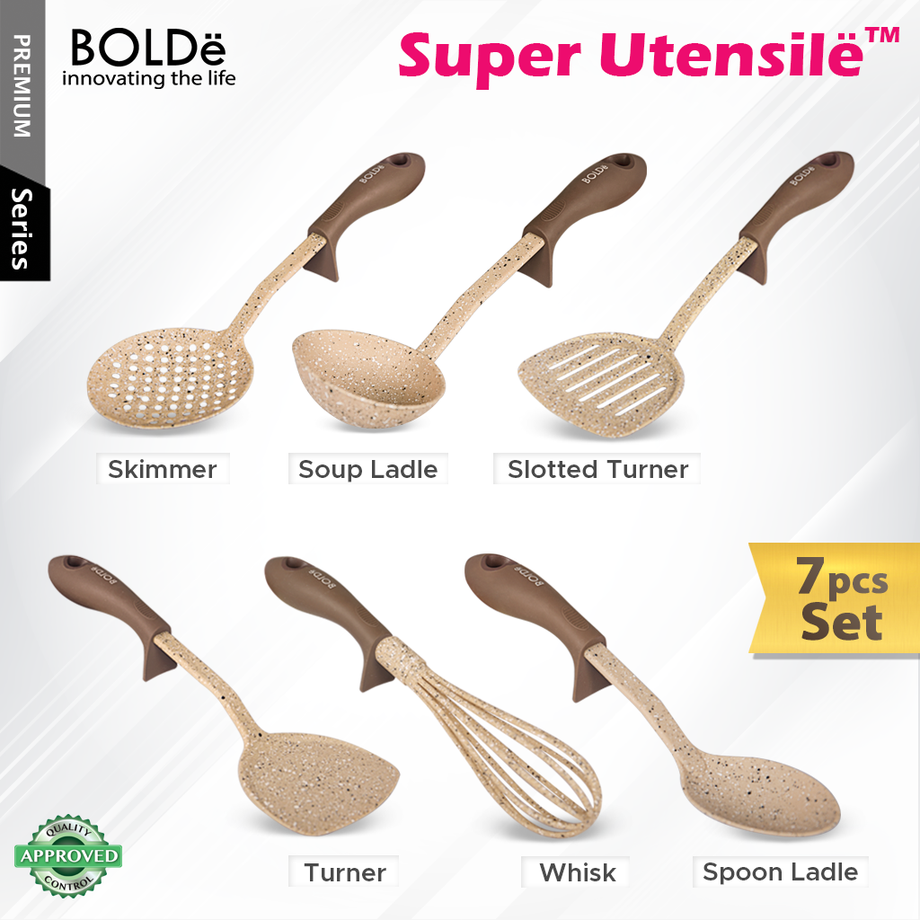 BOLDe Super Utensil Set 7 Pcs Beige Series