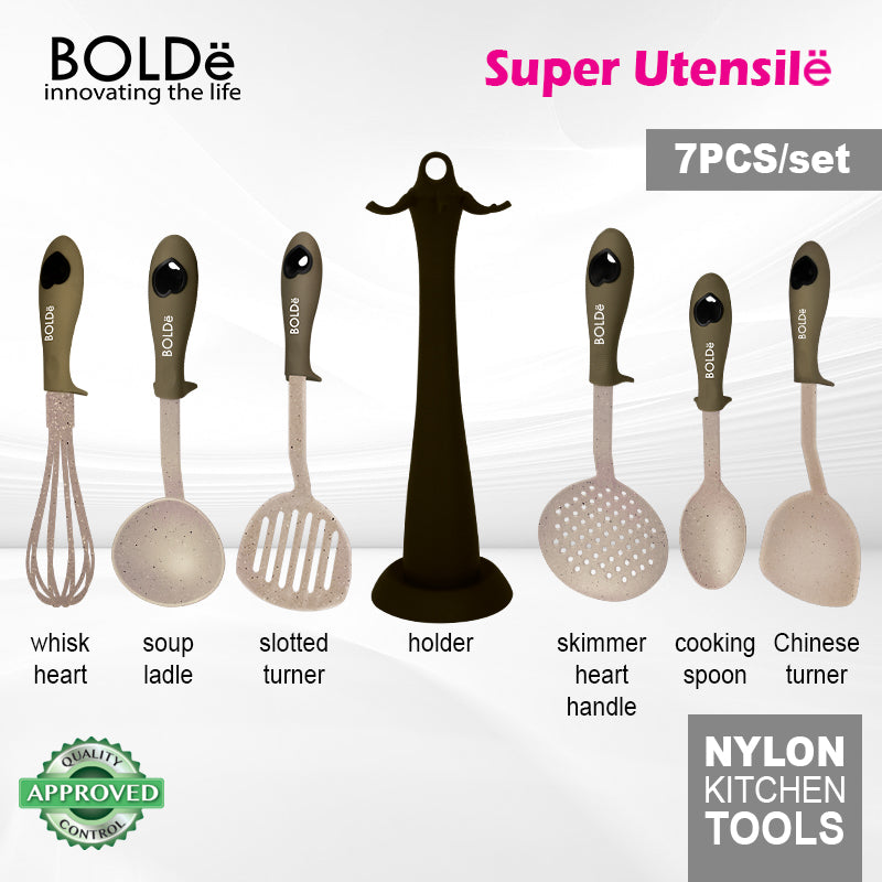 BOLDe Super Utensil Set 7 Pcs Beige Series