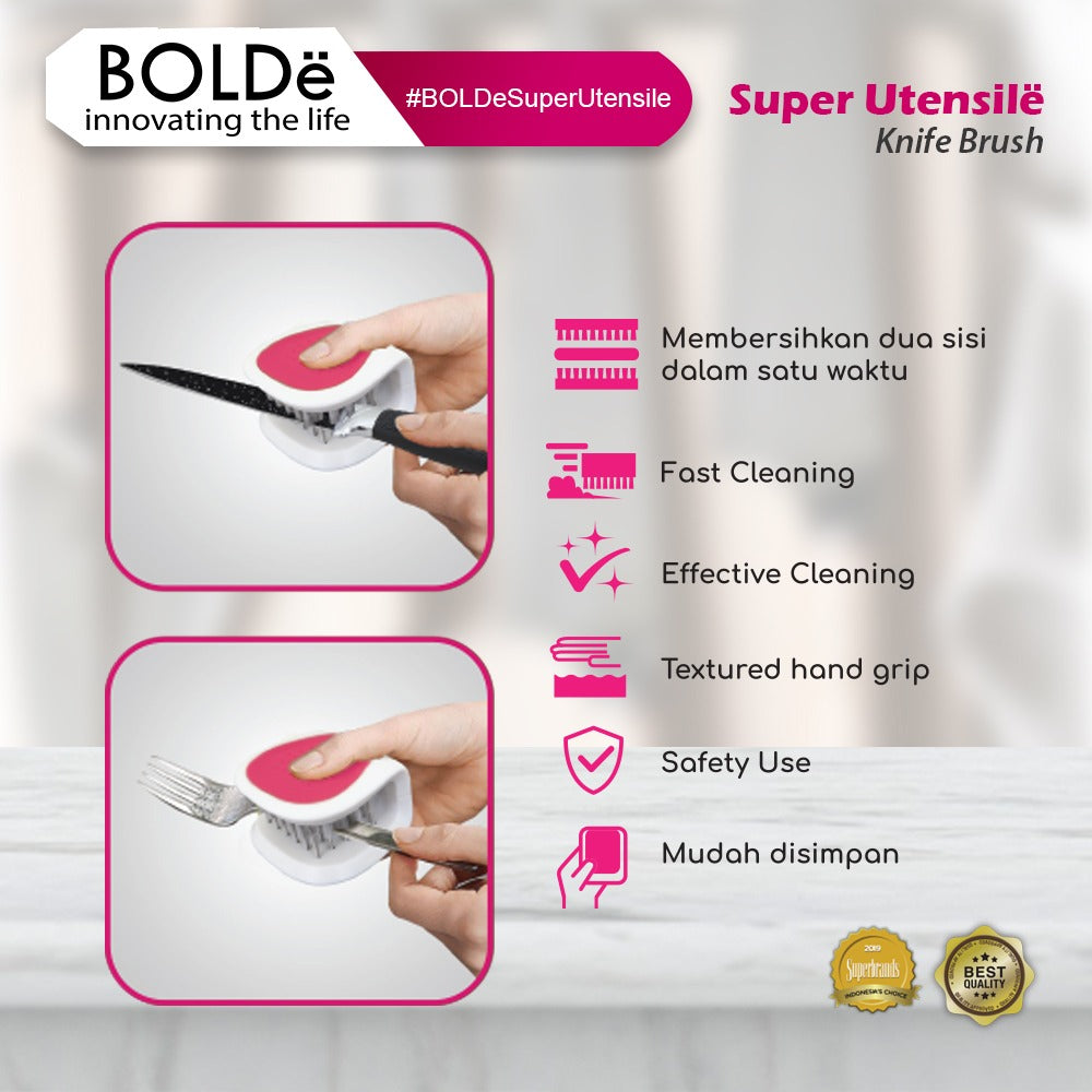 Super Utensil Knife Brush