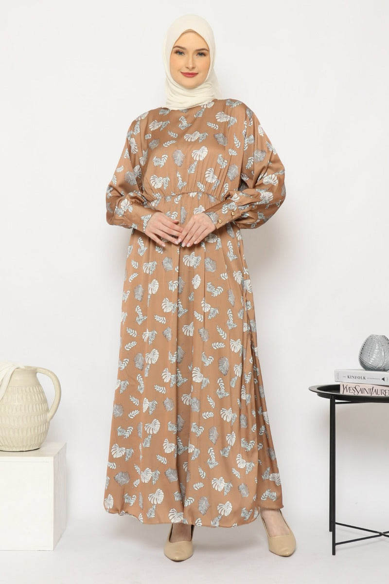 Kara Dress Deep Brown