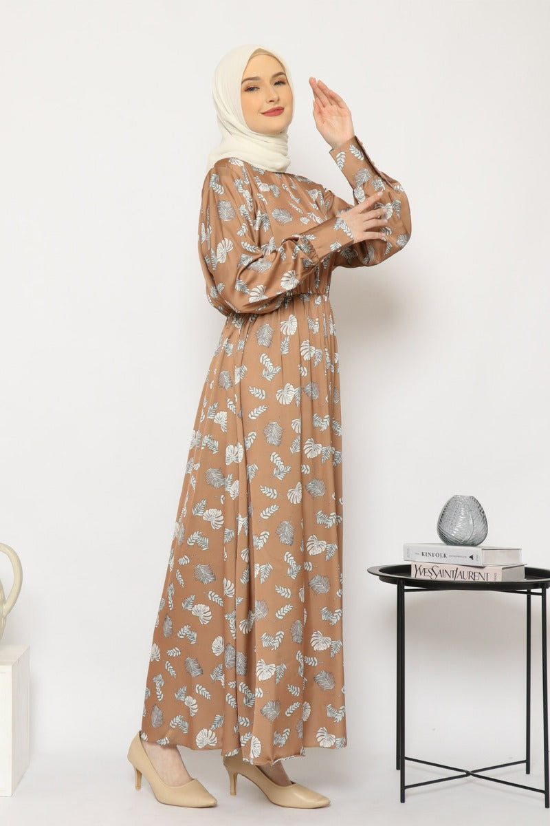 Kara Dress Deep Brown