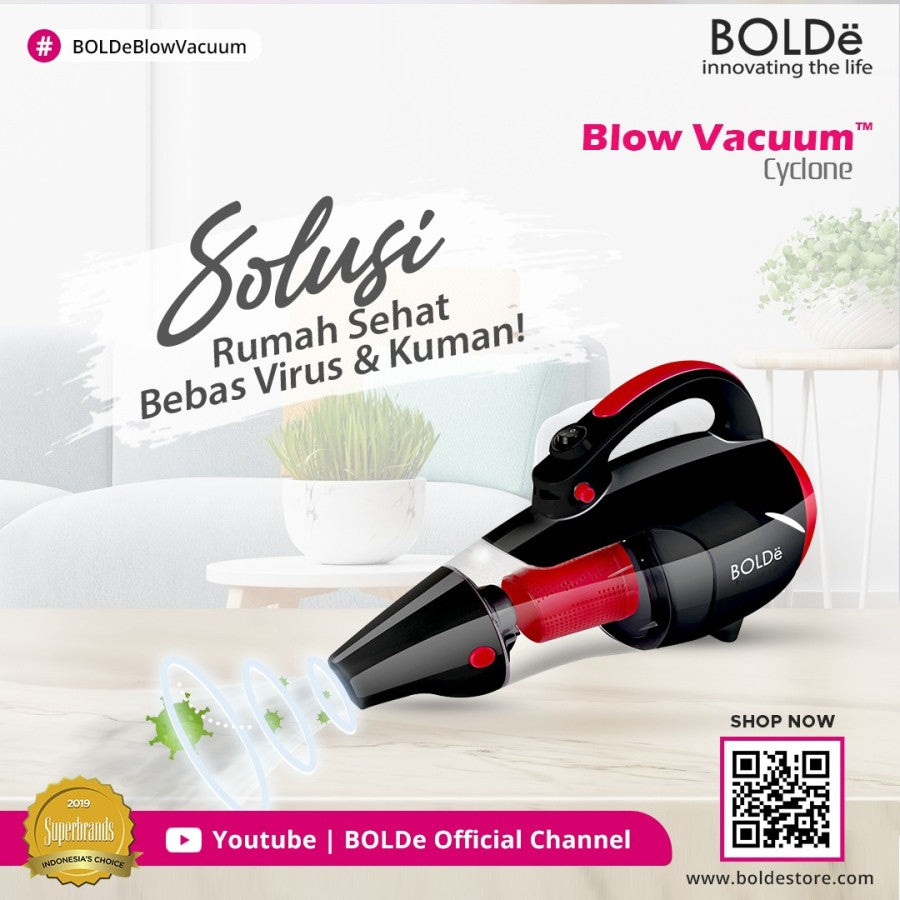 BOLDe Super Hoover Cyclone Black ( Vacuum Cleaner )