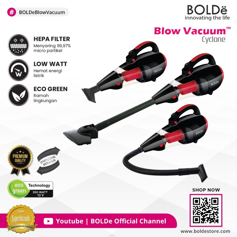 BOLDe Super Hoover Cyclone Black ( Vacuum Cleaner )