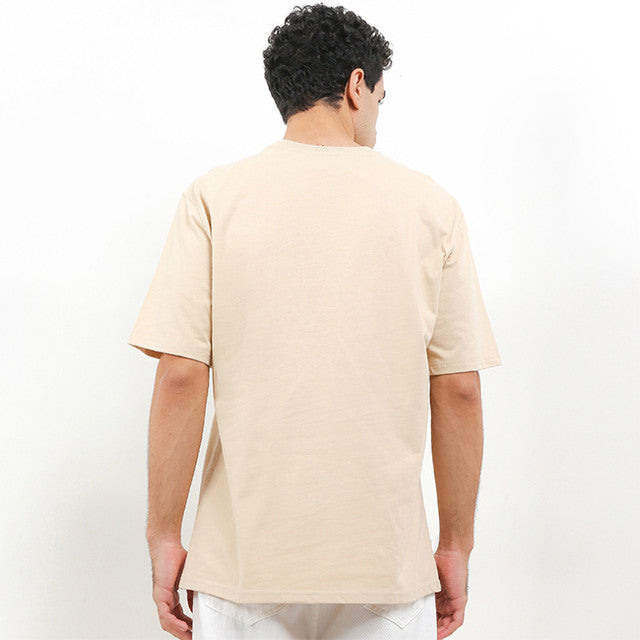 Obermain Pakaian Pria T Shirt Colombus In Khaki
