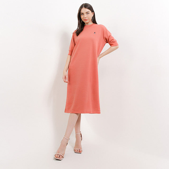 Hush Puppies Pakaian Wanita Dress Teagan Ldr In Dusty Pink