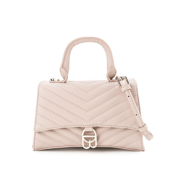 Layla Top Handle Bag (S) In Taupe