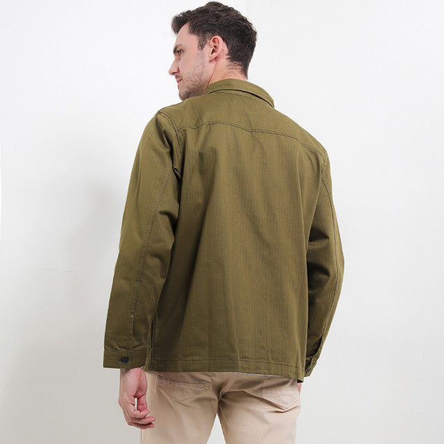 Obermain Pakaian Pria Jacket Galliot In Olive