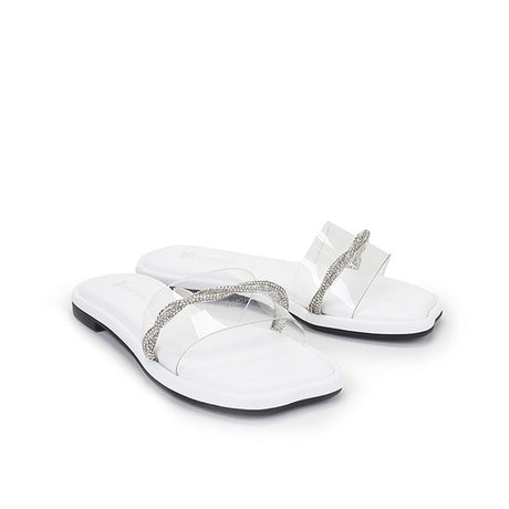Playboy Sandal Wanita Sandals Sherin In White