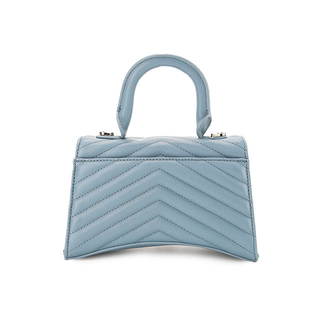 Layla Top Handle Bag (S) In Dusty Blue
