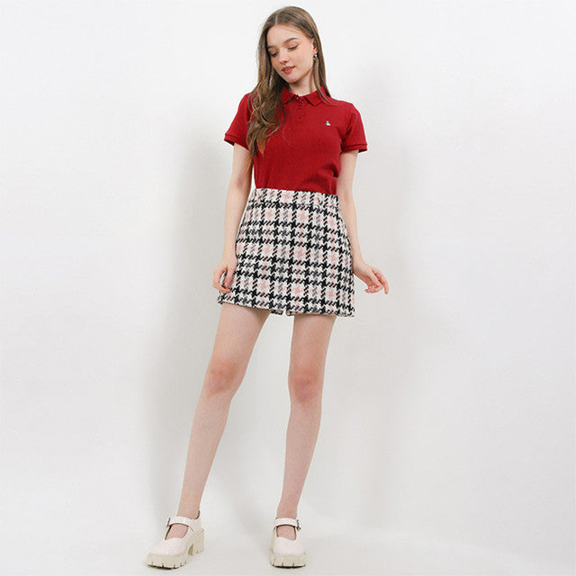 Hush Puppies Pakaian Wanita Ardith 5 Polo In Red