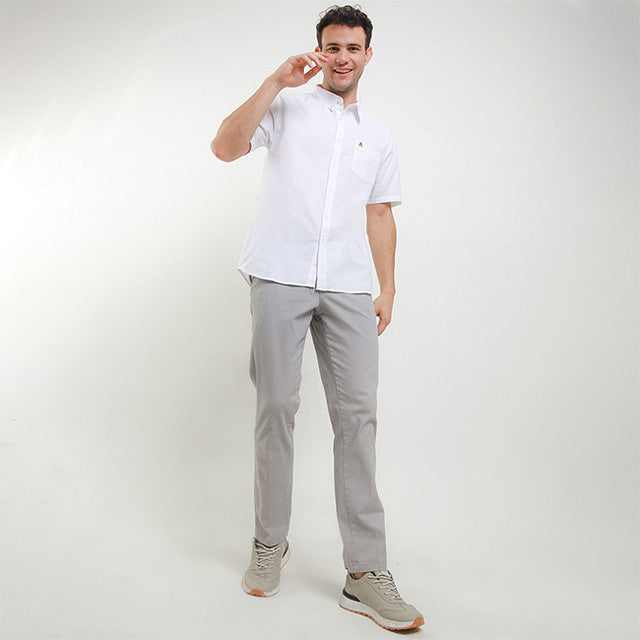 Hush Puppies Pakaian Pria Shirt Dillion 2 In White