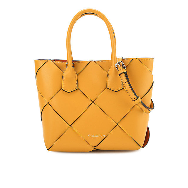 Obermain Tas Wanita Charlotte Top Handle Bag (M) In Yellow