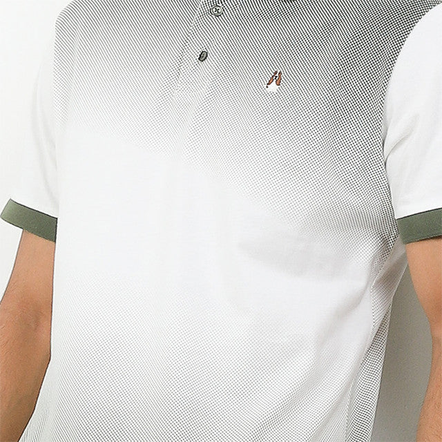 Hush Puppies Pakaian Pria Polo Valliant In White