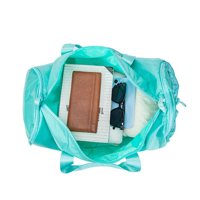 Hush Puppies Tas Pria Eston Duffle Bag In Turquoise