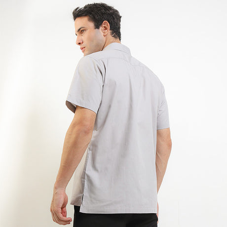 Hush Puppies Pakaian Pria Shirt Trento In Grey