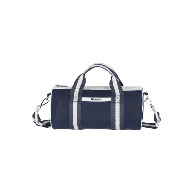 Mini Barrel Bag In Blue