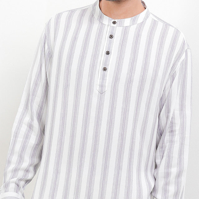 Obermain Pakaian Pria Shirt Caspian In Grey