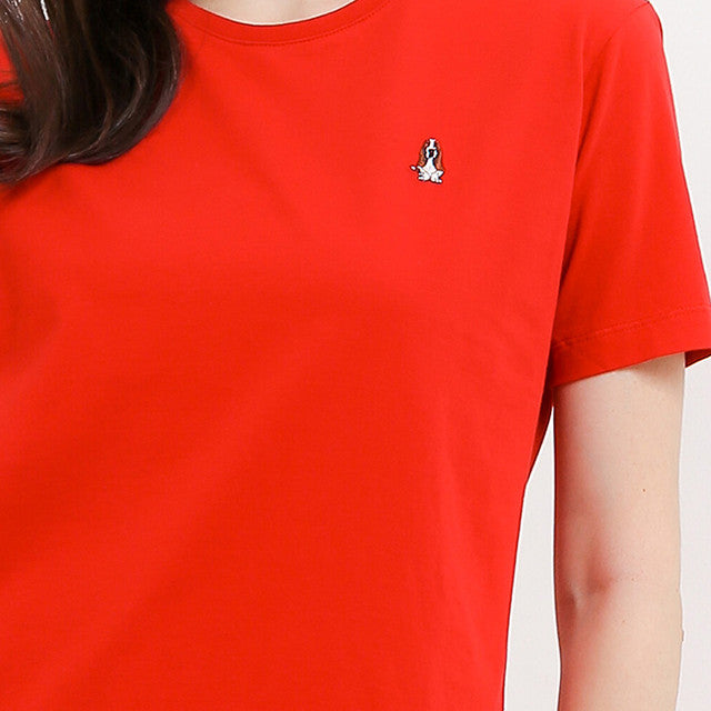 Hush Puppies Pakaian Wanita T Shirt Leviere In Red