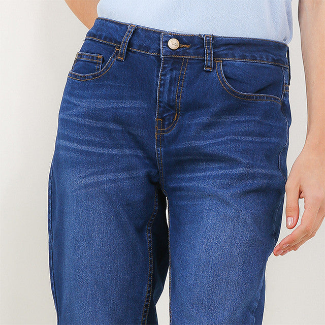 Hush Puppies Pakaian Wanita Denim Elaina In Dark Blue