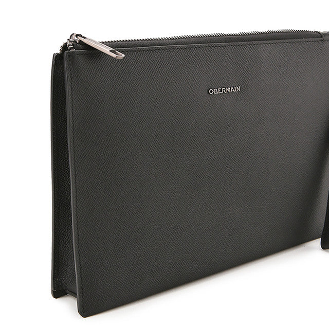 Obermain Tas Pria Basil Clutch (M) - L In Black