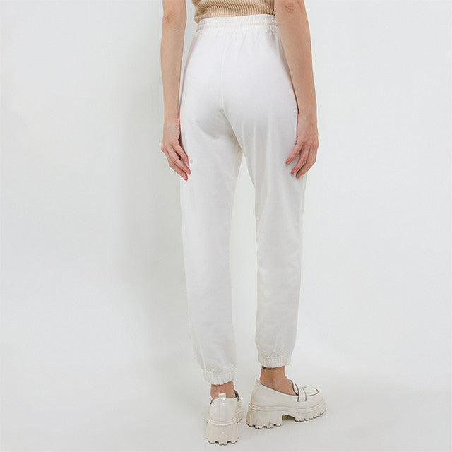 Hush Puppies Pakaian Wanita Jogger Bsc Benita In Off White