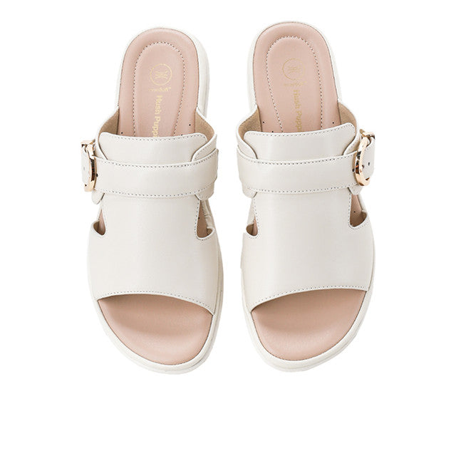 Hush Puppies Sandal Wanita Slide Monika Ava In Off White