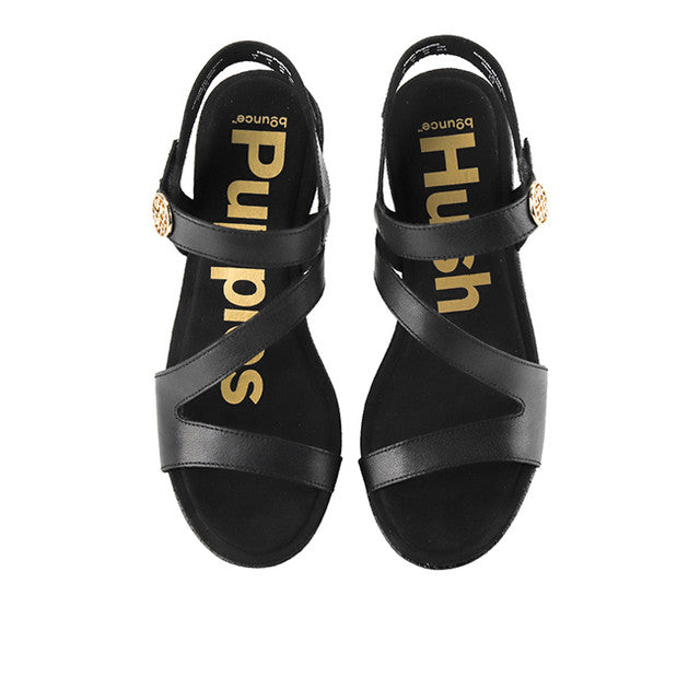Hush Puppies Sandal Wanita Sling Back Willow Slingback In Black