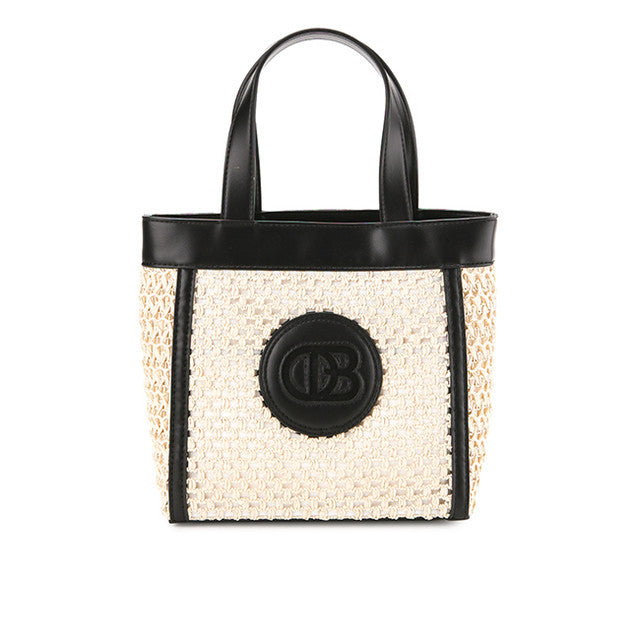 Aliyah Top Handle Bag In Black