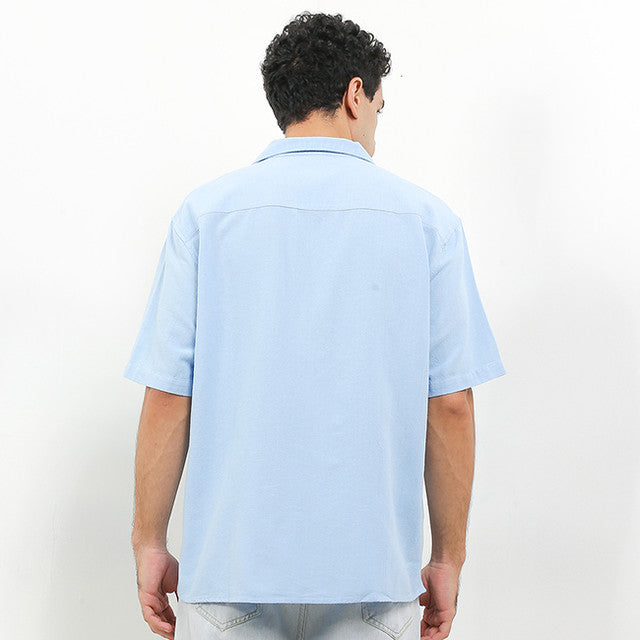 Obermain Pakaian Pria Shirt Finn In Blue