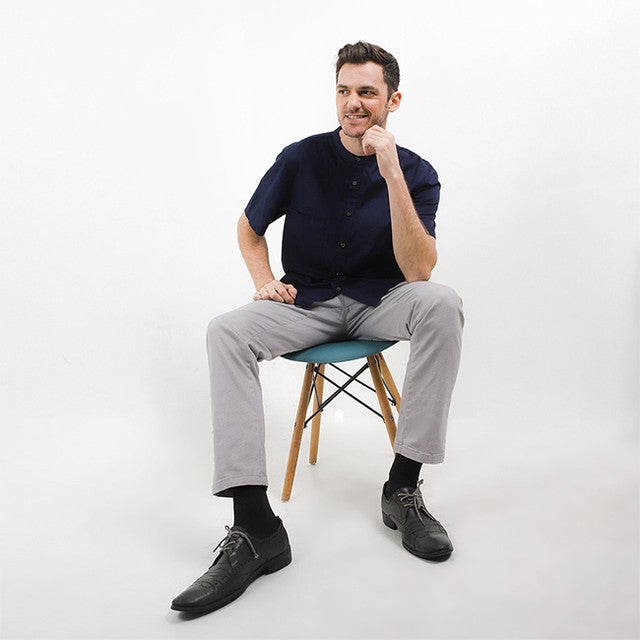 Obermain Pakaian Pria Shirt Briscoe In Navy