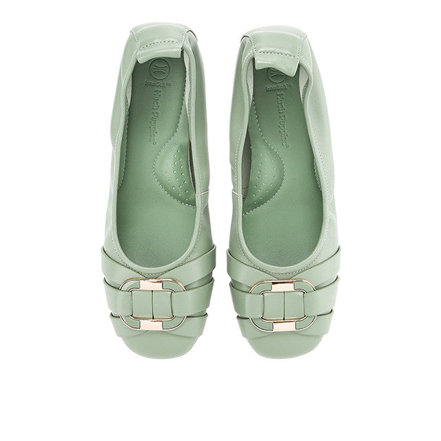 Hush Puppies Sepatu Wanita Flats Donna Carl In Green