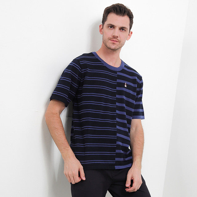 Hush Puppies Pakaian Pria T Shirt Merane In Navy