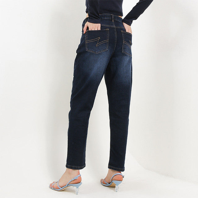 Hush Puppies Pakaian Wanita Denim Elodia In Dark Blue