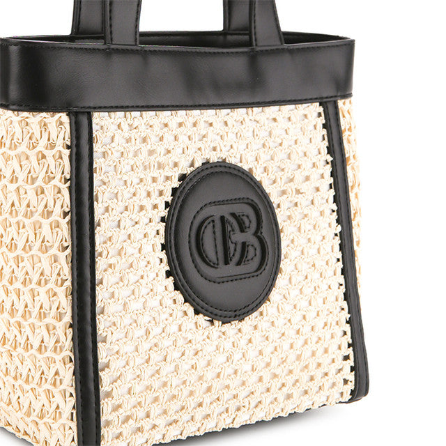 Aliyah Top Handle Bag In Black