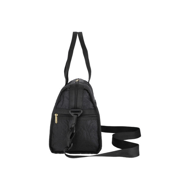 LeSportsac Tas Wanita Duffle Deluxe Med Weekender In Puffy Blossoms Peach