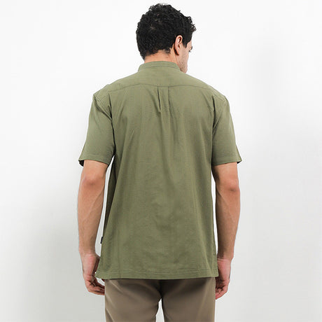 Hush Puppies Pakaian Pria Shirt Karuka In Olive