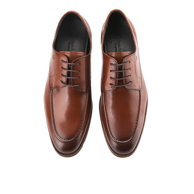 Hush Puppies Sepatu Pria Fiddler Lace Up In Tan