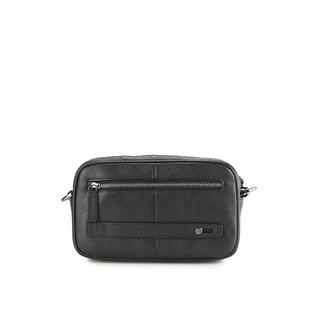 Hush Puppies Tas Pria Fugol Clutch/Messenger Bag In Black