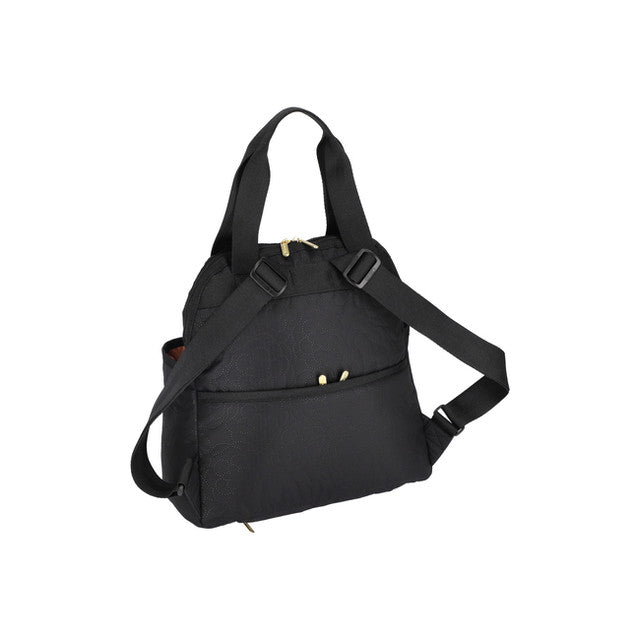 LeSportsac Tas Wanita Double Trouble Backpack In Puffy Blossoms Peach