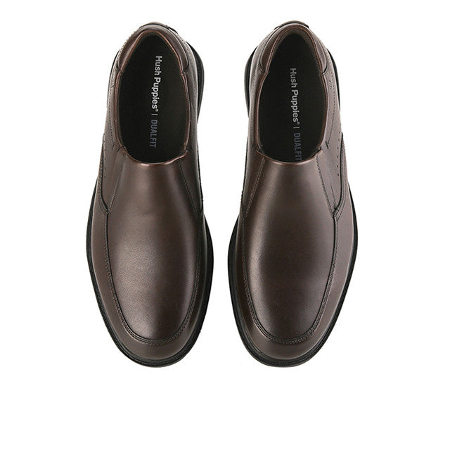 Hush Puppies Sepatu Pria Alpha Slip On In Coffee