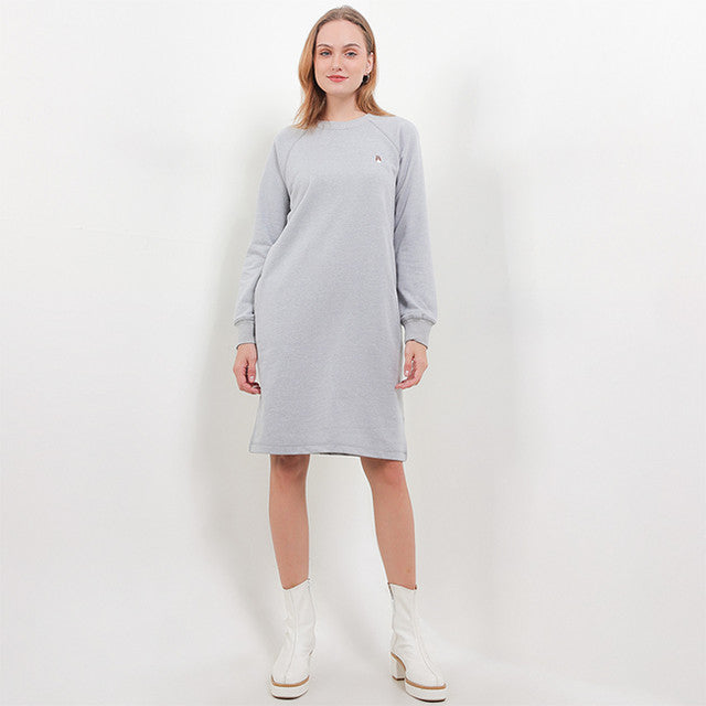 Hush Puppies Pakaian Wanita Dress Bsc Belly In Gray