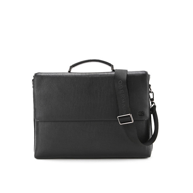 Obermain Tas Pria Baron Document Bag - L In Black