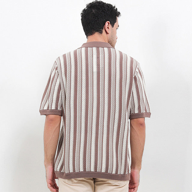 Obermain Pakaian Pria Polo Flint In Brown
