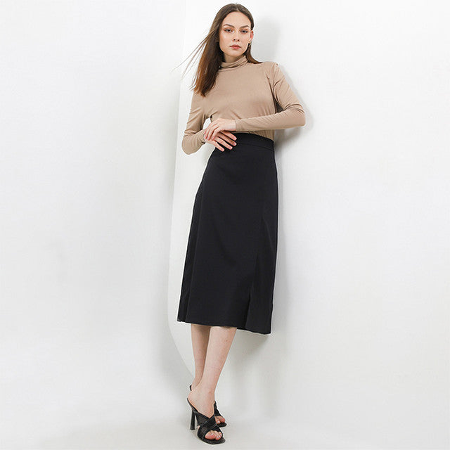 Hush Puppies Pakaian Wanita Skirt Kweni In Black 30