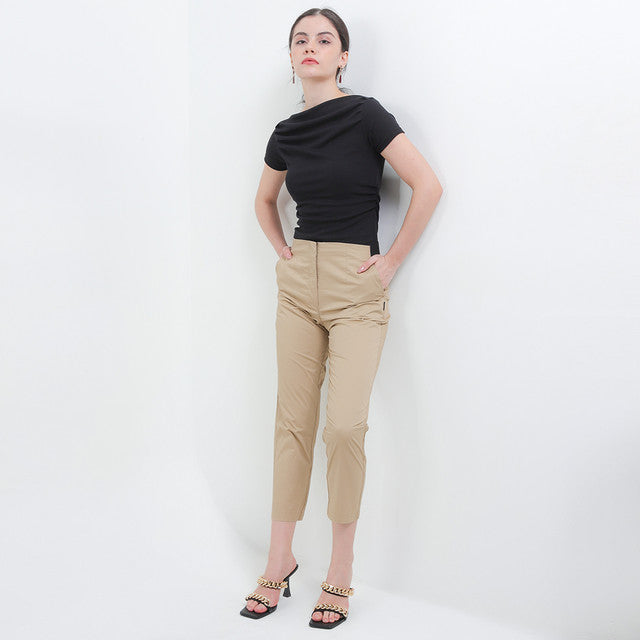 Hush Puppies Pakaian Wanita Pants 955 Hiina In Khaki