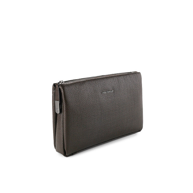 Mekhi Clutch Rfid - L In Drak Brown
