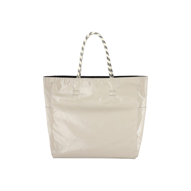 Large 2 Way Tote In Beige